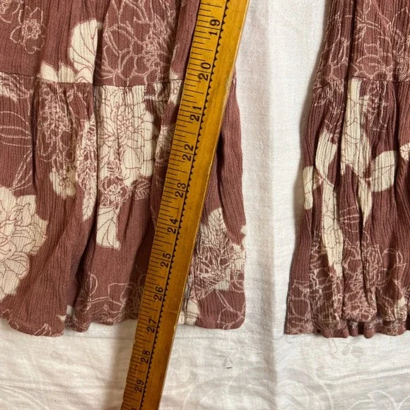 Mimi Chica Floral Jumpsuit - Brown and Cream - Picture 7 of 13